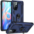 Newface Xiaomi Redmi Note 11T Kılıf Sofya Yüzüklü Silikon Kapak - Siyah