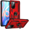 Newface Xiaomi Redmi Note 11T Kılıf Sofya Yüzüklü Silikon Kapak - Siyah