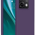 Newface Xiaomi Redmi Note 13 Pro 4G Kılıf First Silikon - Mor
