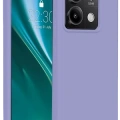 Newface Xiaomi Redmi Note 13 Pro 4G Kılıf First Silikon - Mor