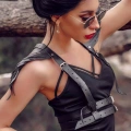 Omuz Kanatlı Çift Bel Harness - 717