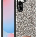 Onegif Samsung Galaxy S24 Bright Simli Kapak - Pembe