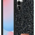 Onegif Samsung Galaxy S24 Plus Bright Simli Kapak - Derin Mor