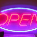 OPEN Yazılı Led