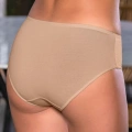 Pamuklu Yüksek Bel Slip Külot Ten