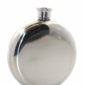 Paslanmaz Çelik Yuvarlak 5 Oz Tekli Matara