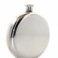 Paslanmaz Çelik Yuvarlak 8 Oz Tekli Matara