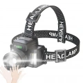 pilelistore™ Sensörlü Cree Tg Led  Şarjlı Kafa Lambası  Wt-625