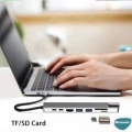 pilelistore™ Type-c To Hdtv Multifunction Adapter 8 Port Kablo
