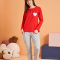 Pjs 28062 Kadın Patlı Pijama Takım