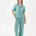 Pjs 29043 Kadın Düğmeli Pijama Takımı