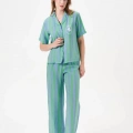 Pjs 29043 Kadın Düğmeli Pijama Takımı