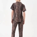 Pjs 29068 Kadın Kısa Kollu Düğmeli Pijama Takım