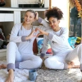 Polar Kadın Pijama Takımı Ekru