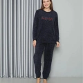 Polar Kadın Pijama Takımı Lacivert