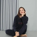 Polar Kadın Pijama Takımı Lacivert