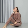 Polar Kadın Pijama Takımı Sütlü Kahve
