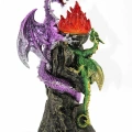 Polyester Ledli Dragon Figürü