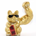Polyester Şanslı Kedi Figürü