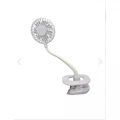 Portatif Işıklı Mini Klipsli Fan