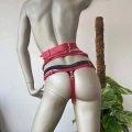 Püskül Detaylı Şık Kırmızı Harness