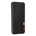 Realme C11 Kılıf Loop Deri Silikon - Siyah