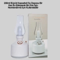 Renkli Led Işıklı Retro Gaz Lambası Aroma Terapi Mist Maker