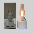 Renkli Led Işıklı Retro Gaz Lambası Aroma Terapi Mist Maker