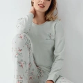 Rolypoly 3703-s Kadın Uzun Kol Pijama Takım