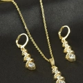 Salkım Taşlı Set Kolye