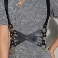 Seksi Deri Döğüs Harness - 1186