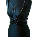 Seksi Deri Göğüs Harness - 909