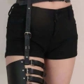 Seksi Deri Jartiyer Aksesuarı - 1173