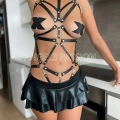 Seksi Deri Vücut Harness - 316