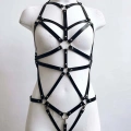 Seksi Deri Vücut Harness - 316