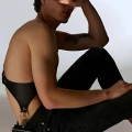 Seksi Erkek Deri Aksesuar - m143