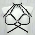 Seksi Giyim Deri Harness - 330