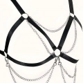 Seksi Lastik Göğüs Harness - 799