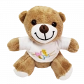 Sevimli Tişörtlü Peluş Ayicik