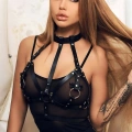 Şık Deri Büstiyer Harness - 473