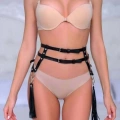 Sık Deri Püsküllü Bel Kemer Harness - 1045