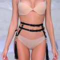 Sık Deri Püsküllü Bel Kemer Harness - 1045