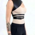 Sık Deri Seksi Göğüs Harness - 903