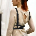 Sık Deri Seksi Göğüs Harness - 903