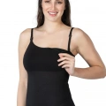 Siyah  1402 Modal Cotton Emzirme Atlet Korse