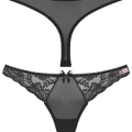 Siyah Dantelli Fantazi G String Külot