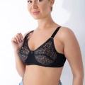 Siyah Dantelli Toparlayıcı Sütyen - 506