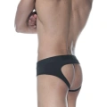 Siyah Jockstrap Erkek İç Giyim