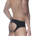 Siyah Jockstrap Erkek İç Giyim