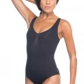 Siyah Kalın Askılı Body Korse